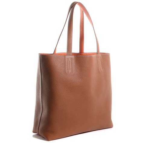 hermes double sens discontinued|hermes reversible tote.